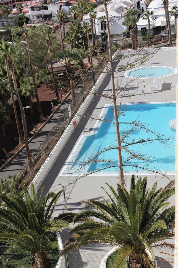 Superb Seaview Apartment In Playa De Las Americas Luaran gambar
