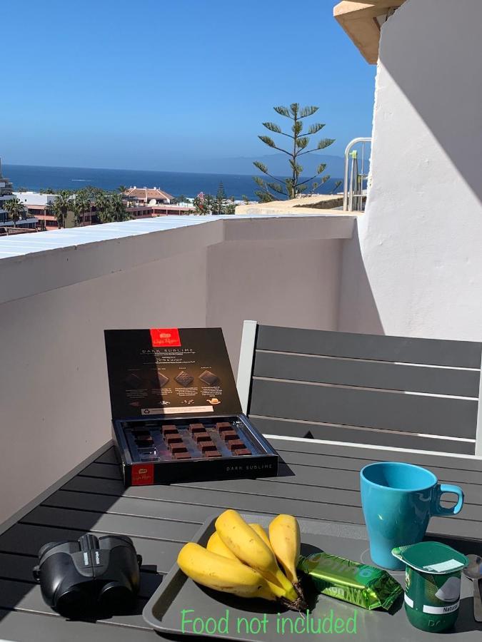 Superb Seaview Apartment In Playa De Las Americas Luaran gambar
